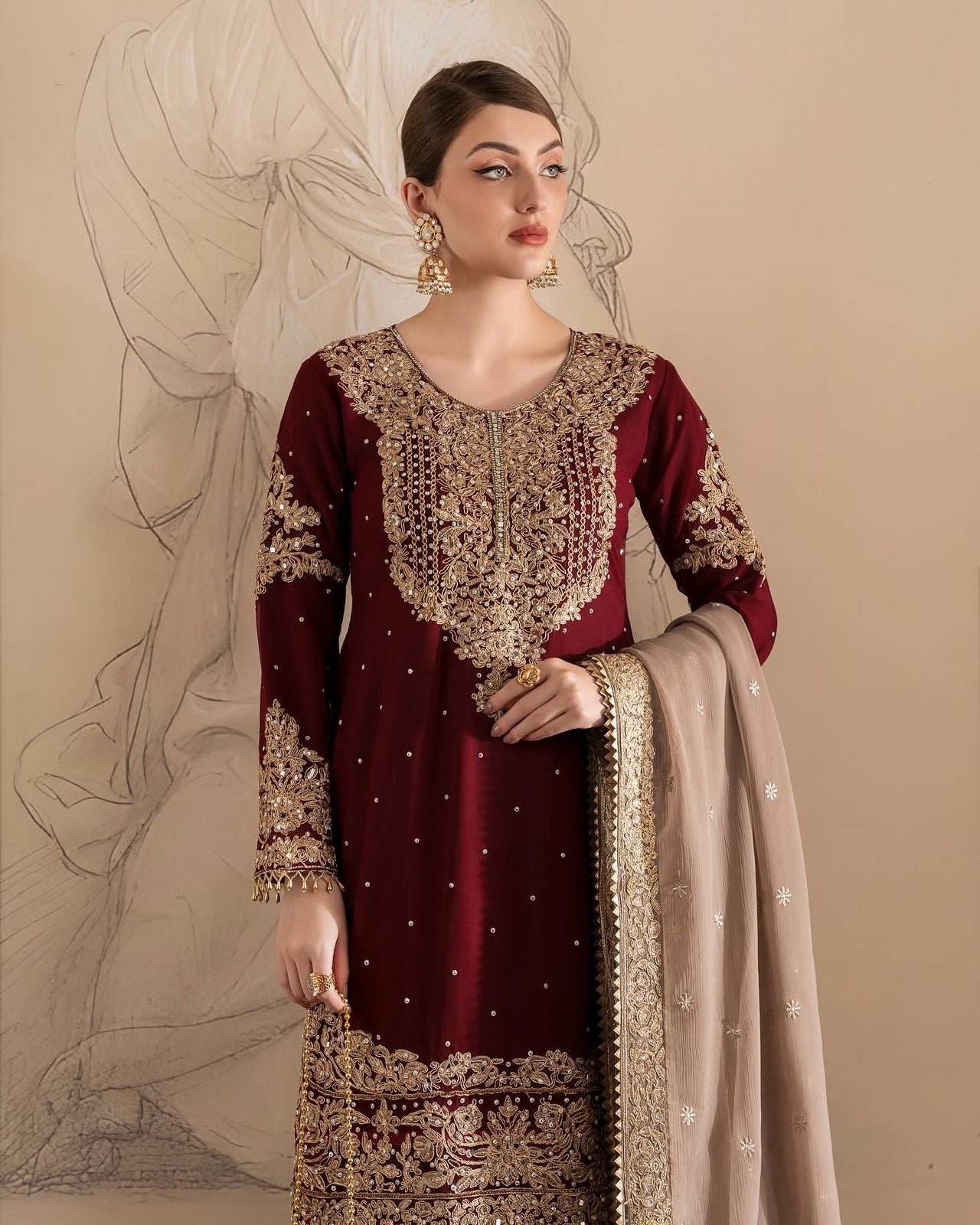 Evas Pakistani premium Ready to wear -1211