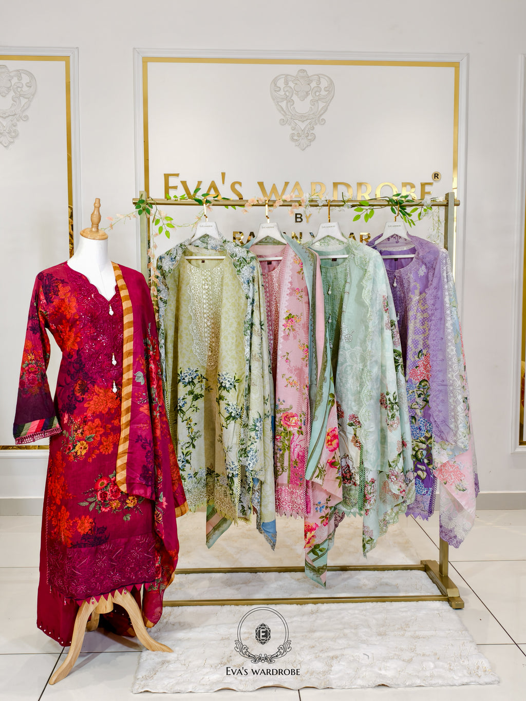 Premium Soft Lawn 3-Piece Suit – Summer Floral Edition 01