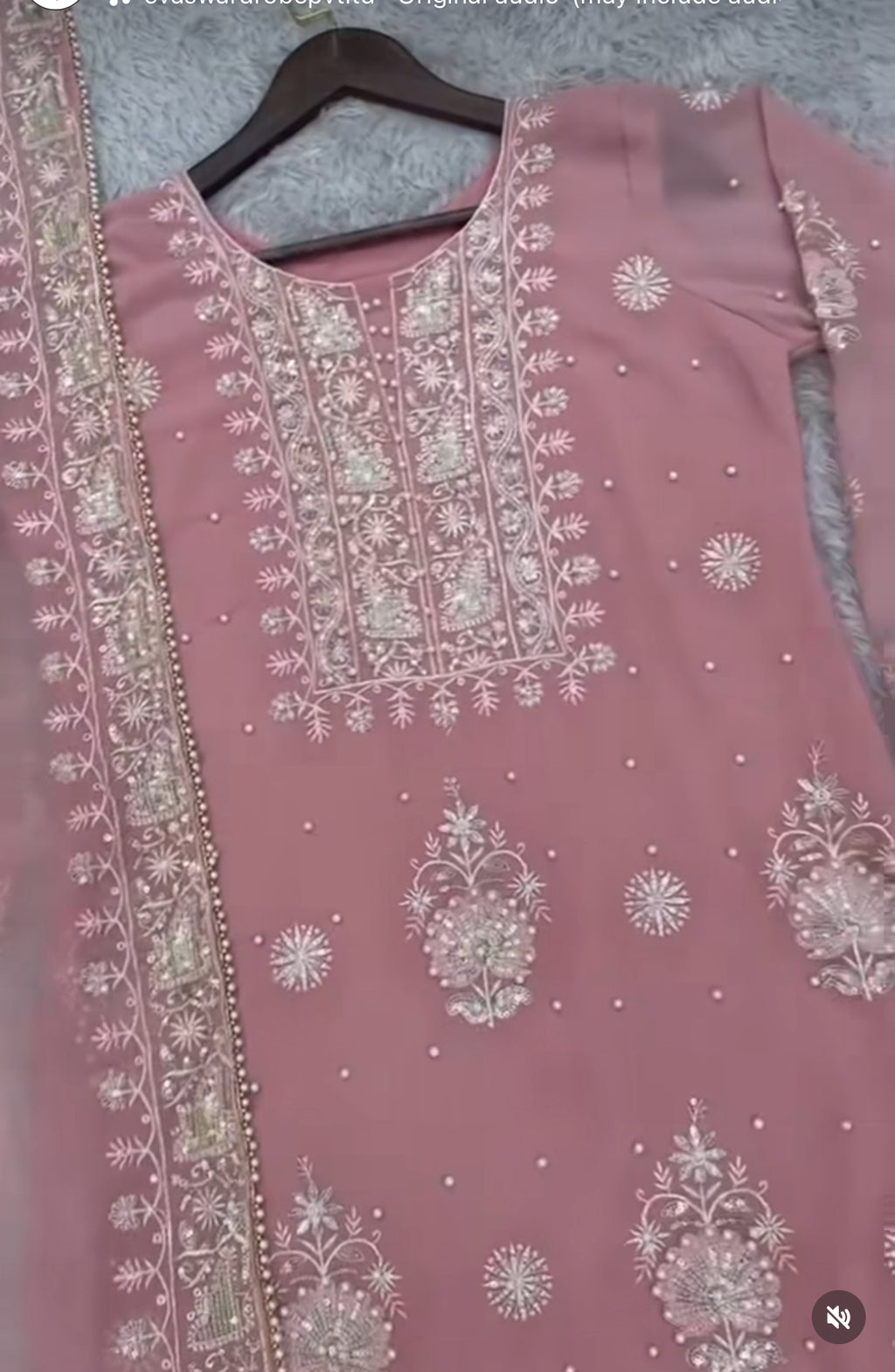 Eid premium 3 piece fancy kurti set 23460