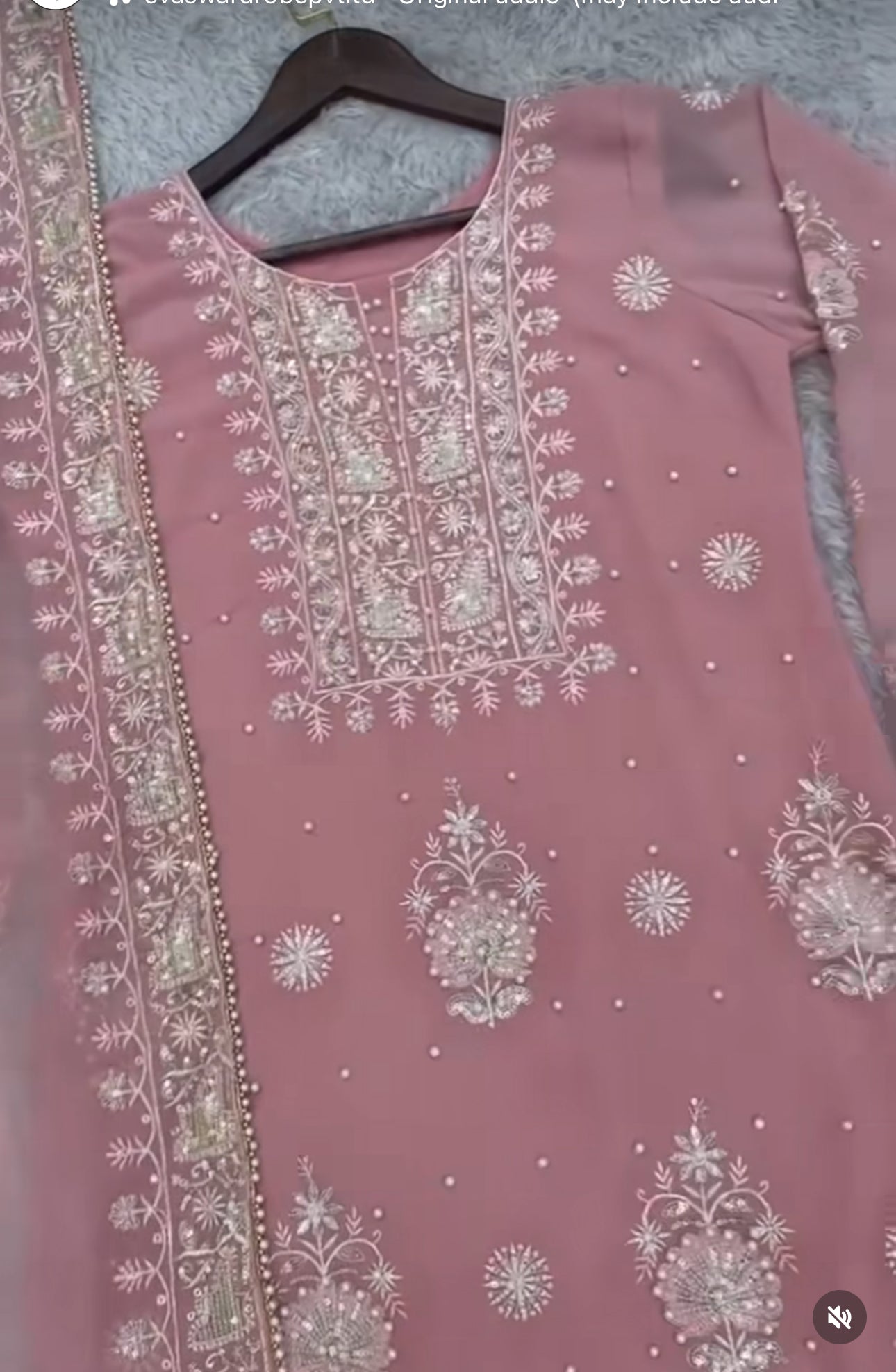 Eid premium 3 piece fancy kurti set 23460