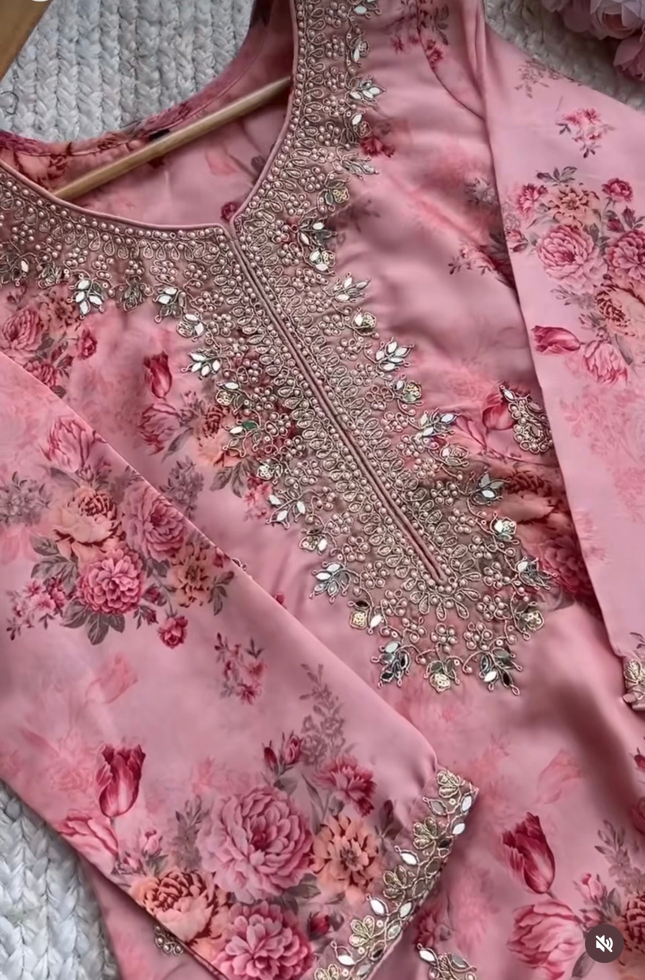 Eid Premium Kundan Organza 88500