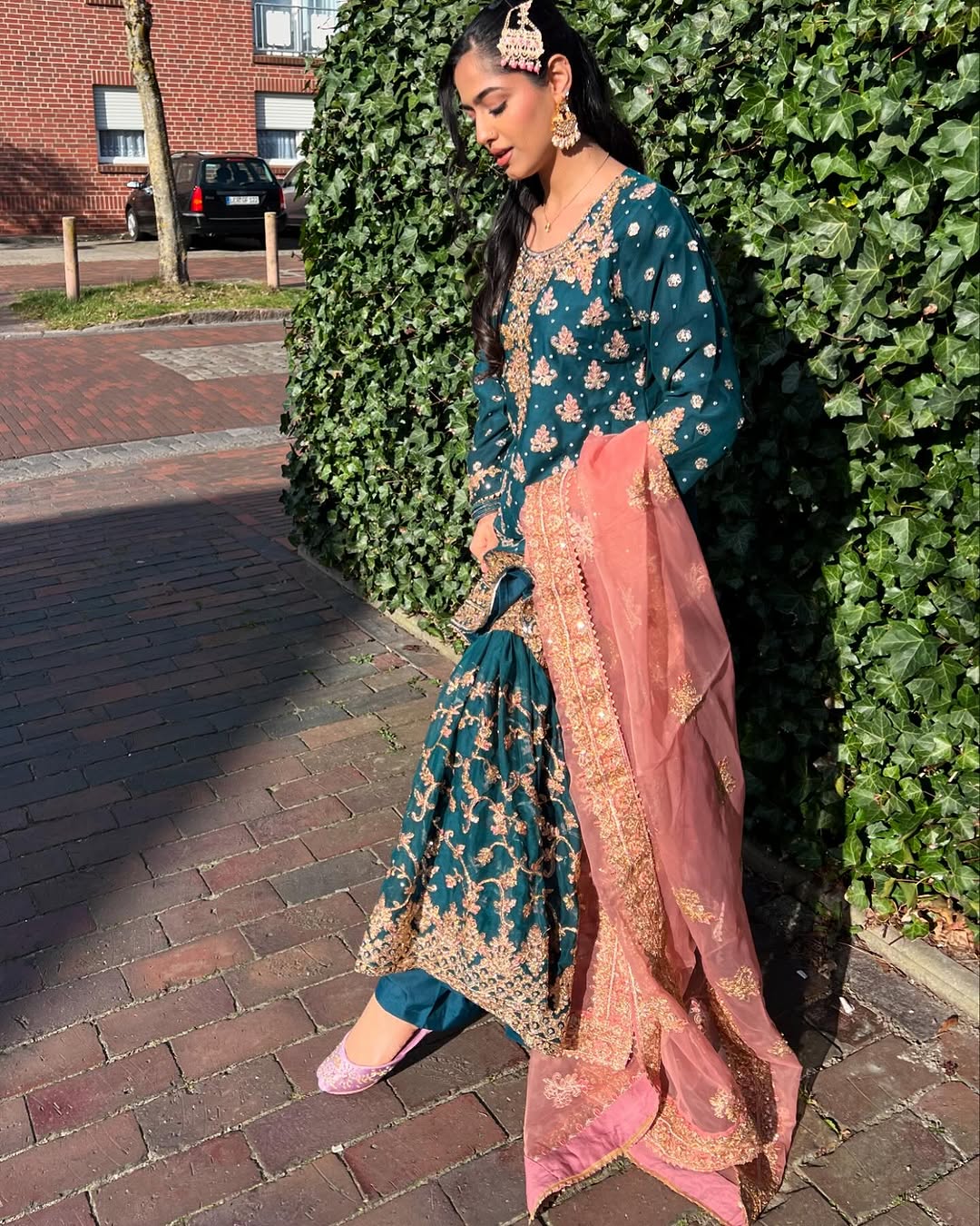 Evas Pakistani festive ensemble