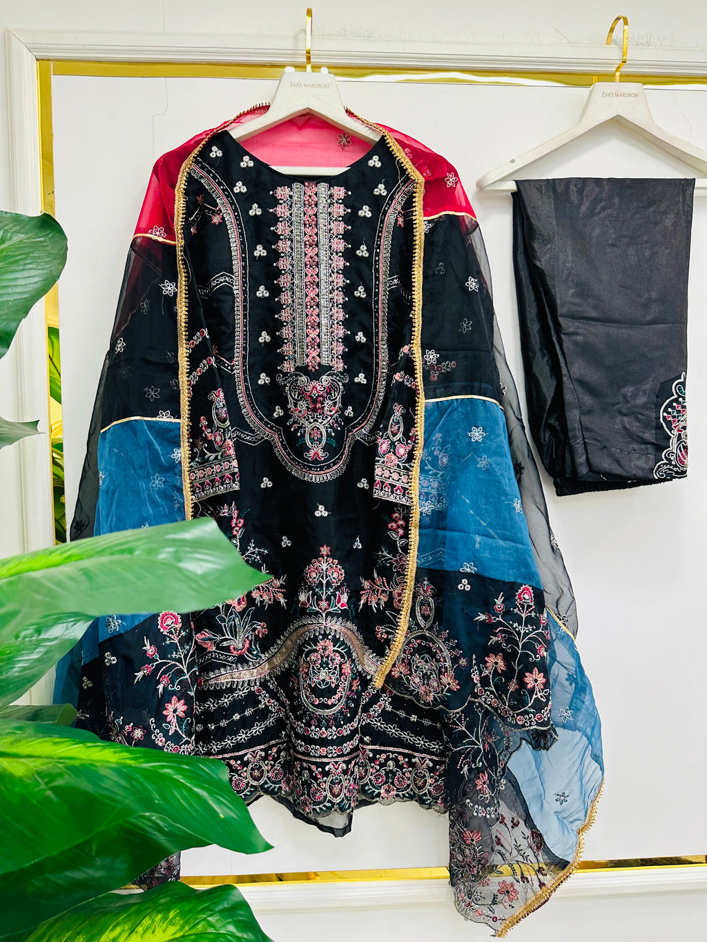 Evas Eid premium organza-1492D