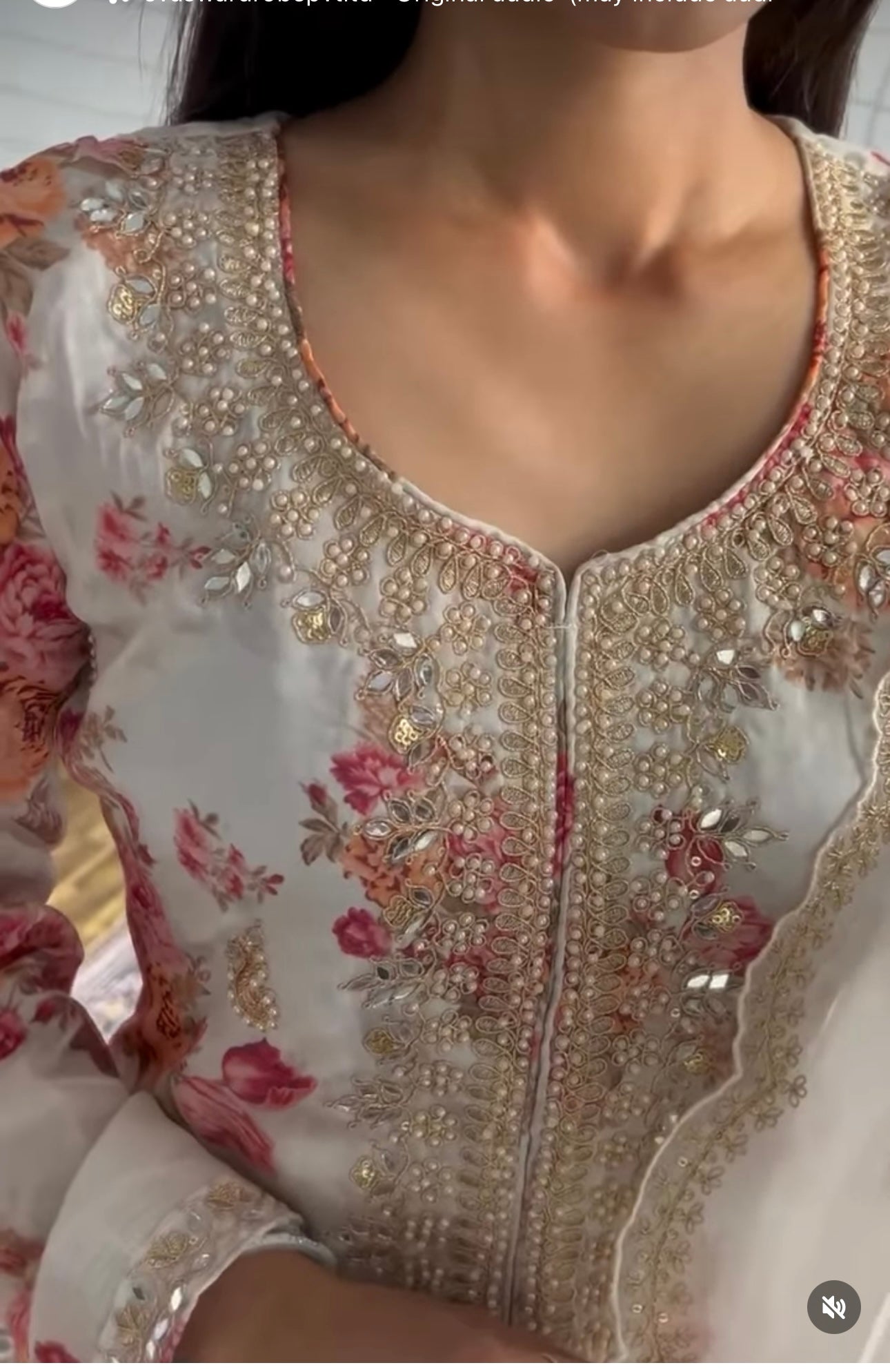 Eid Premium Kundan Organza 88500