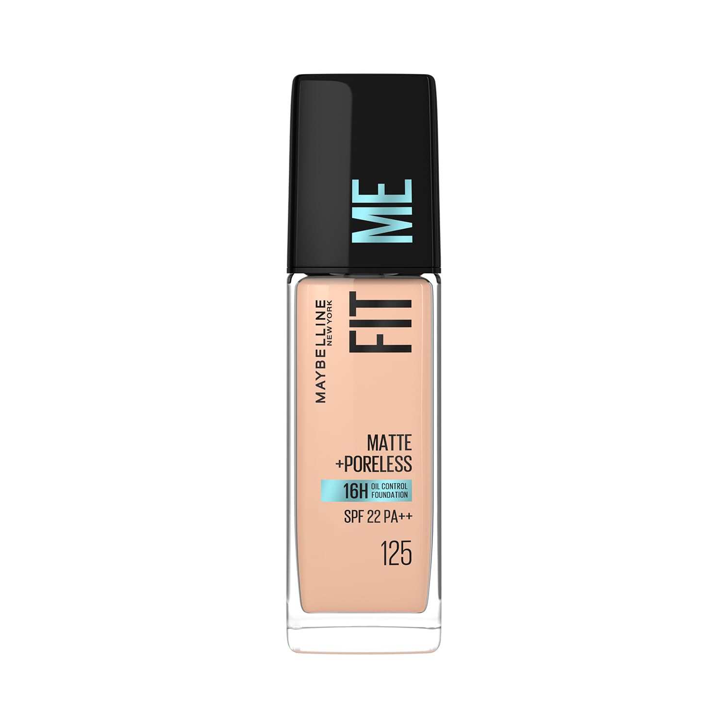 Maybelline New York Fit Me Matte+Poreless 16H Oil Control Foundation with SPF 22 (30ml)