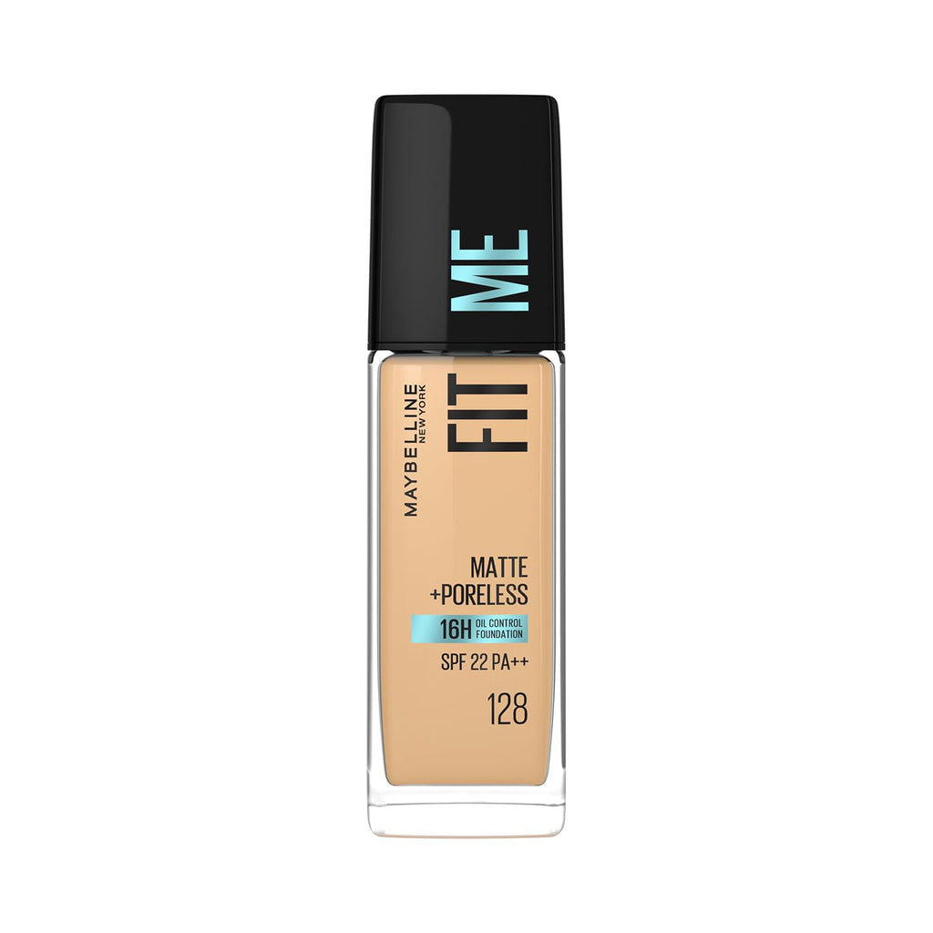 Maybelline New York Fit Me Matte+Poreless 16H Oil Control Foundation with SPF 22 (30ml)