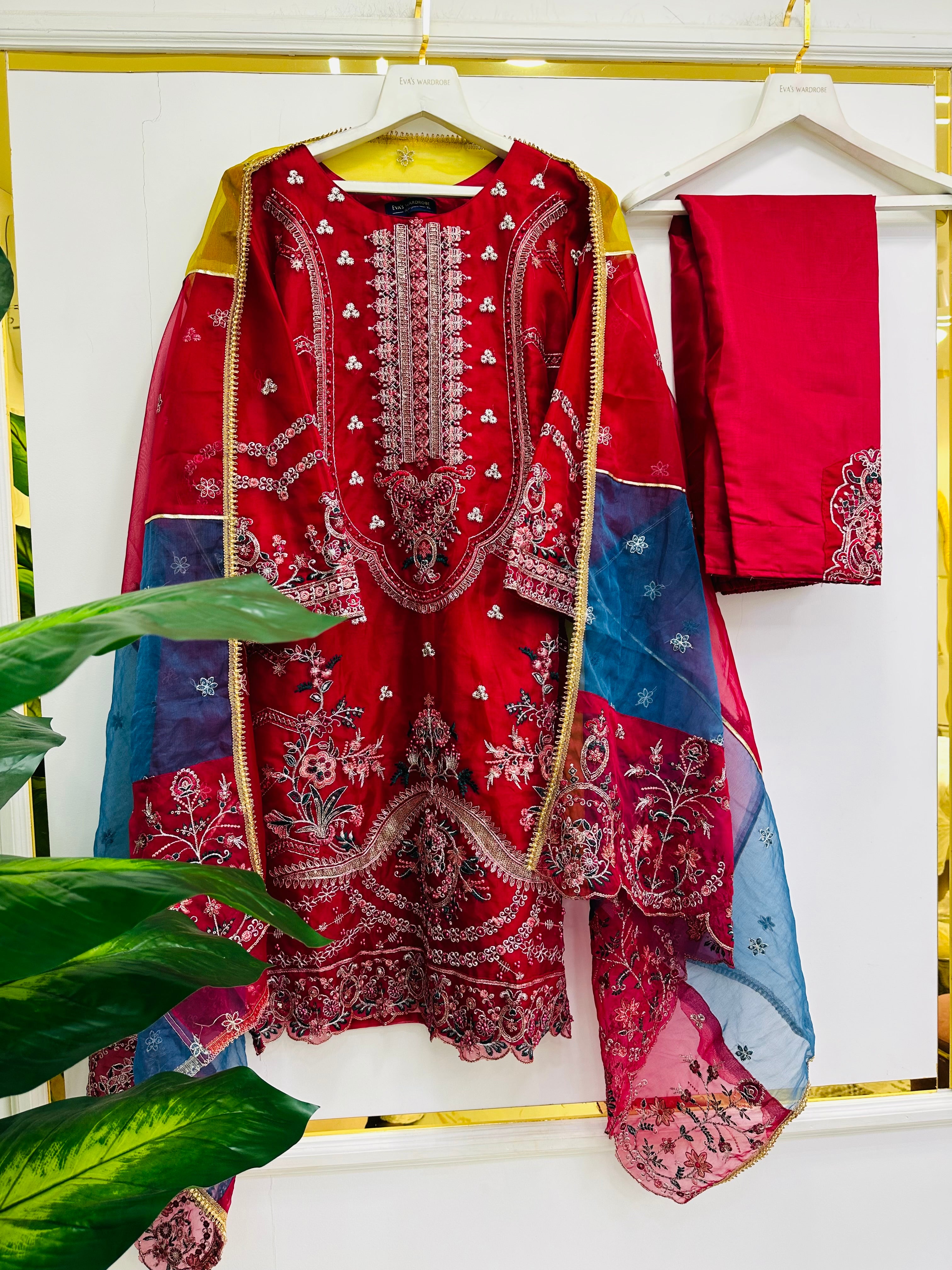 Evas Eid premium organza-1492B