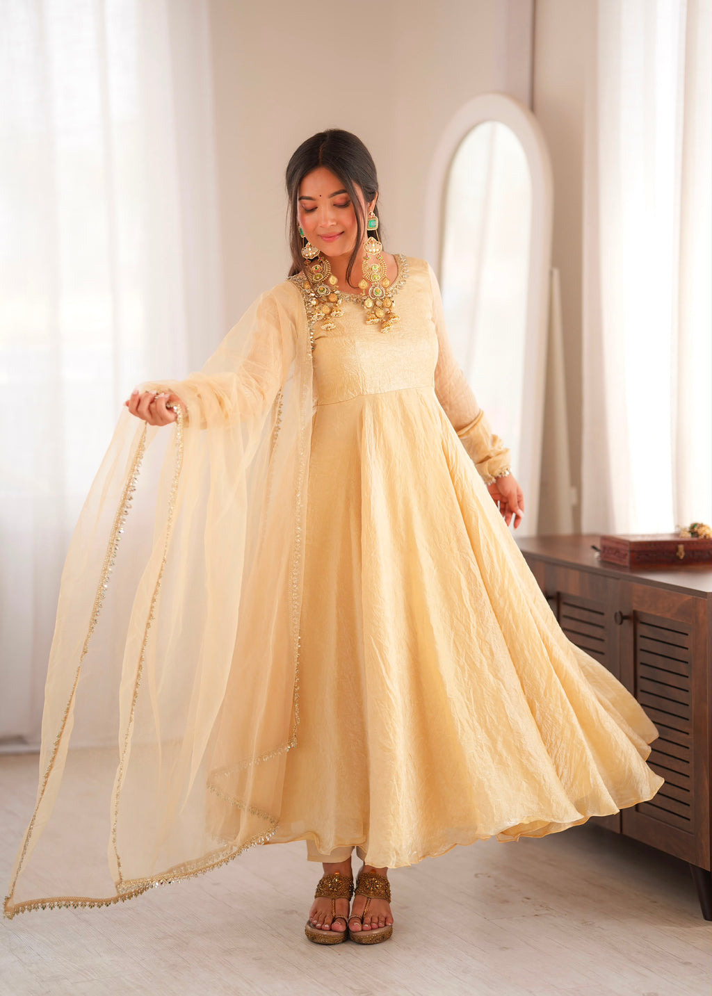 Aafreen Doremon Crush Gown