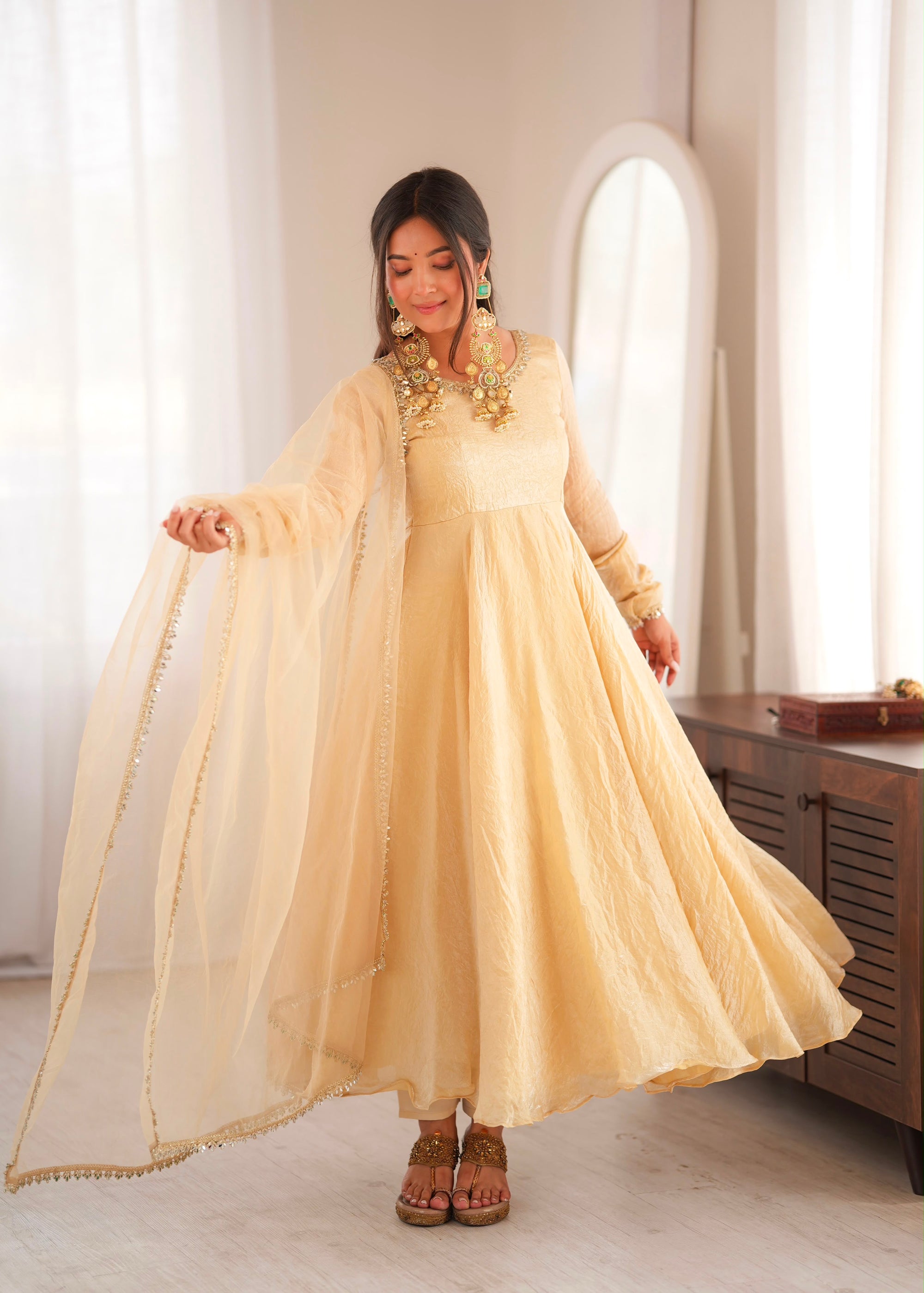 Aafreen Doremon Crush Gown