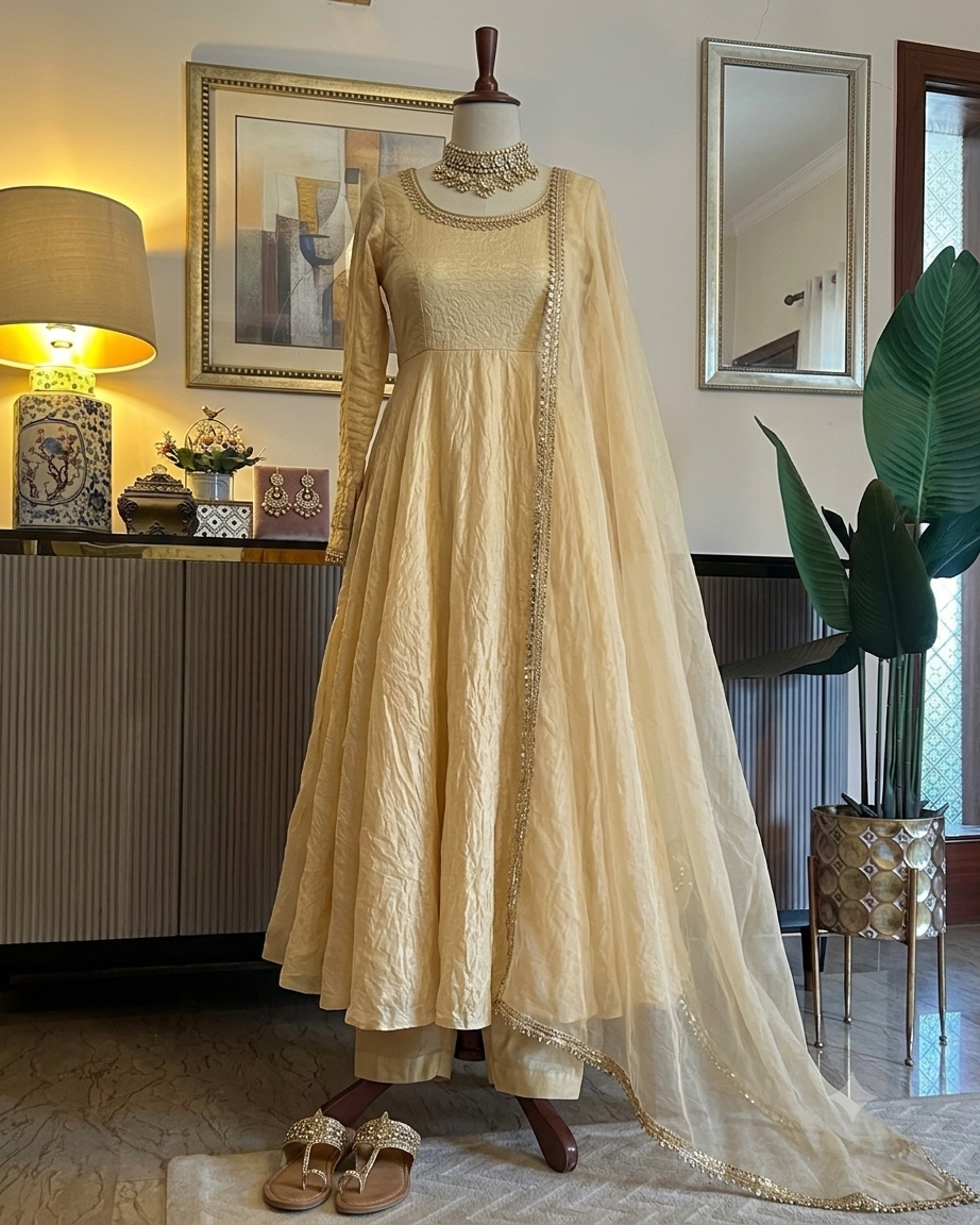 Aafreen Doremon Crush Gown