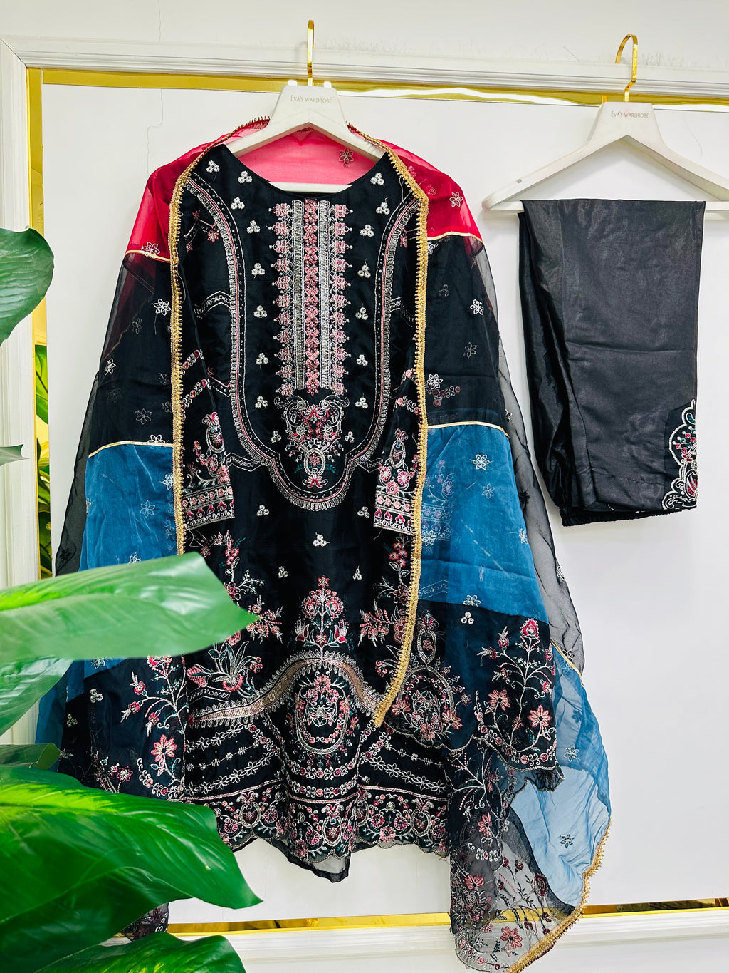 Evas Eid premium organza-1492D