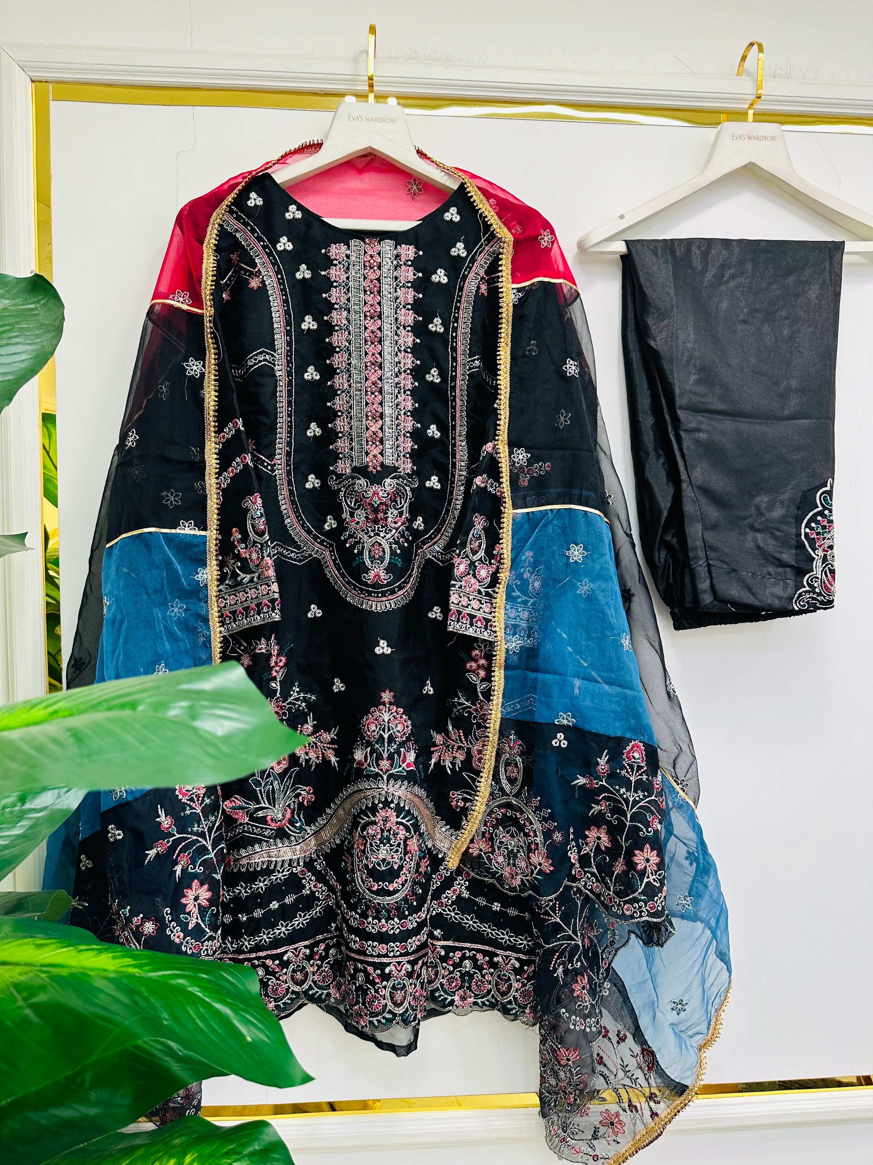 Evas Eid premium organza-1492D