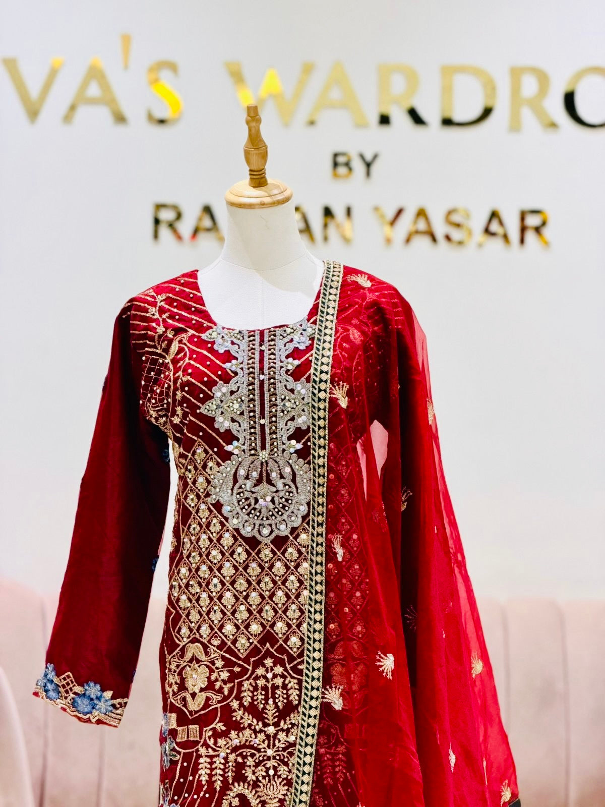 Evas Eid premium organza-1493C