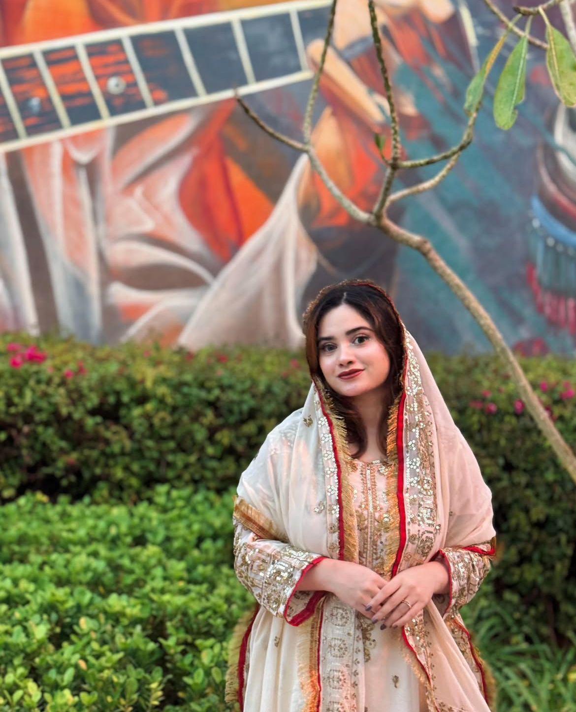 Eva Ethereal Glam Faux Georgette Sharara