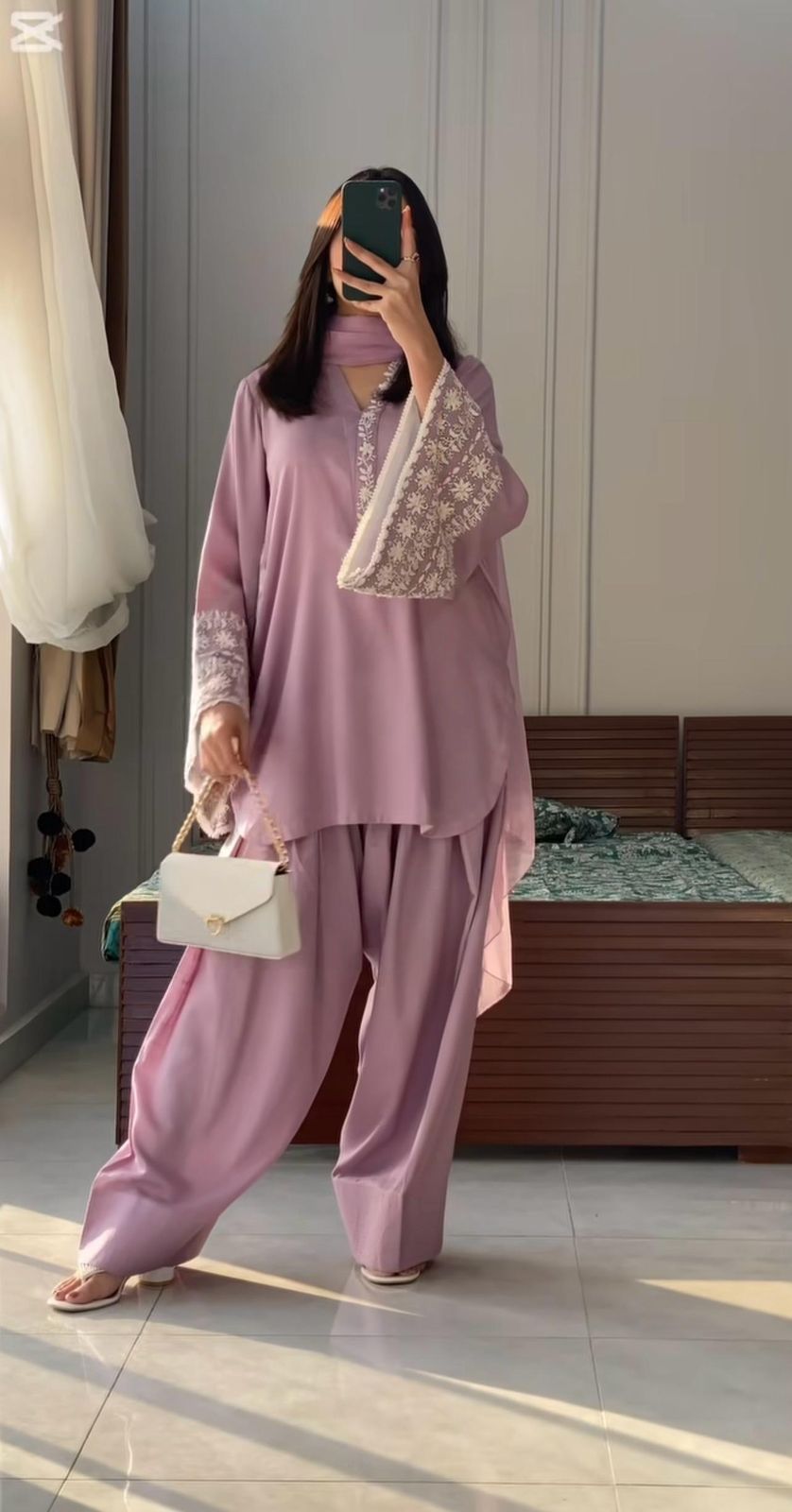 Eva Regal Aura Farshi Palazzo Set