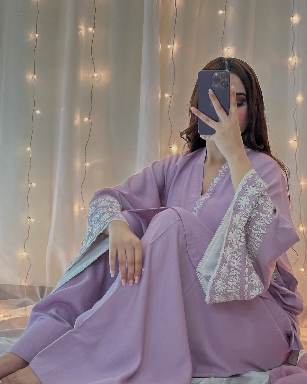 Eva Regal Aura Farshi Palazzo Set