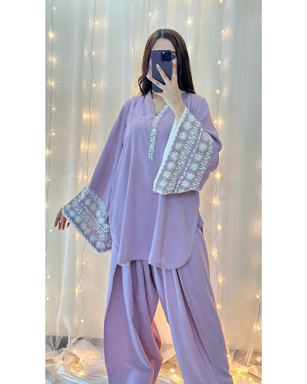 Eva Regal Aura Farshi Palazzo Set