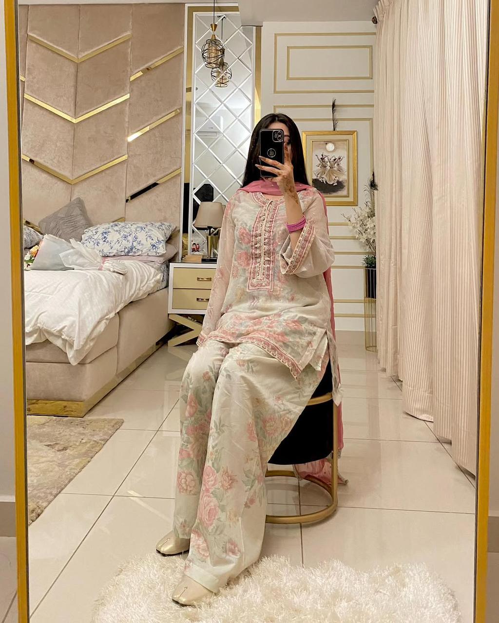 Celestia Luxe Partywear Set