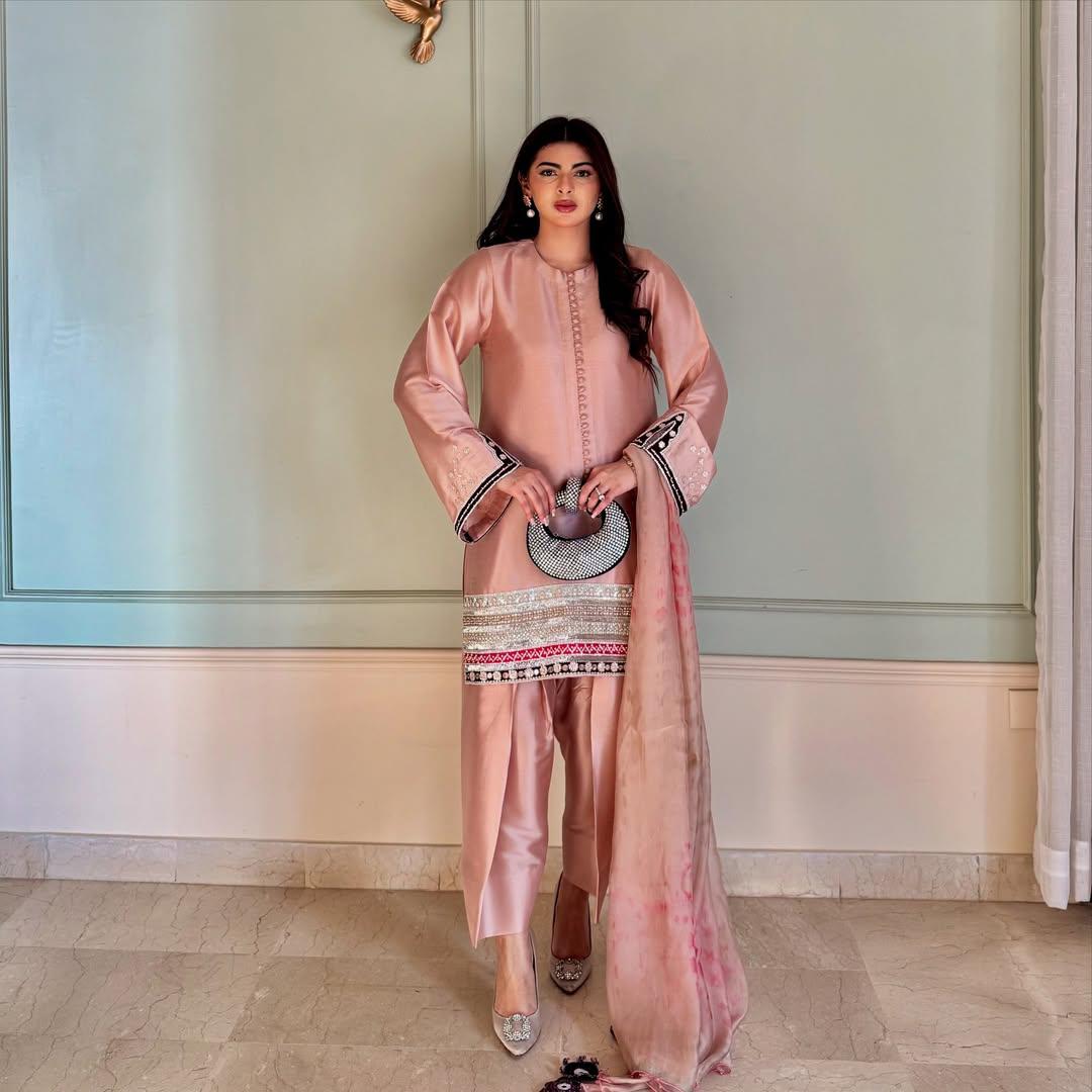 Crepe Charm Designer Suit Set