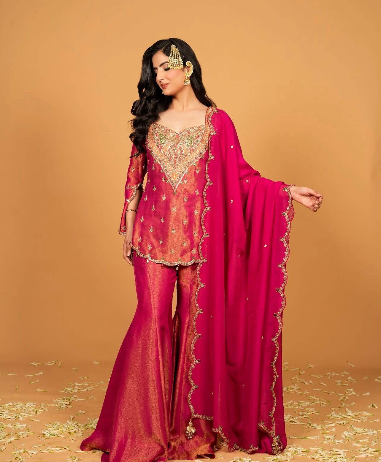 Zaria Simar – Embroidered Elegance Ensemble