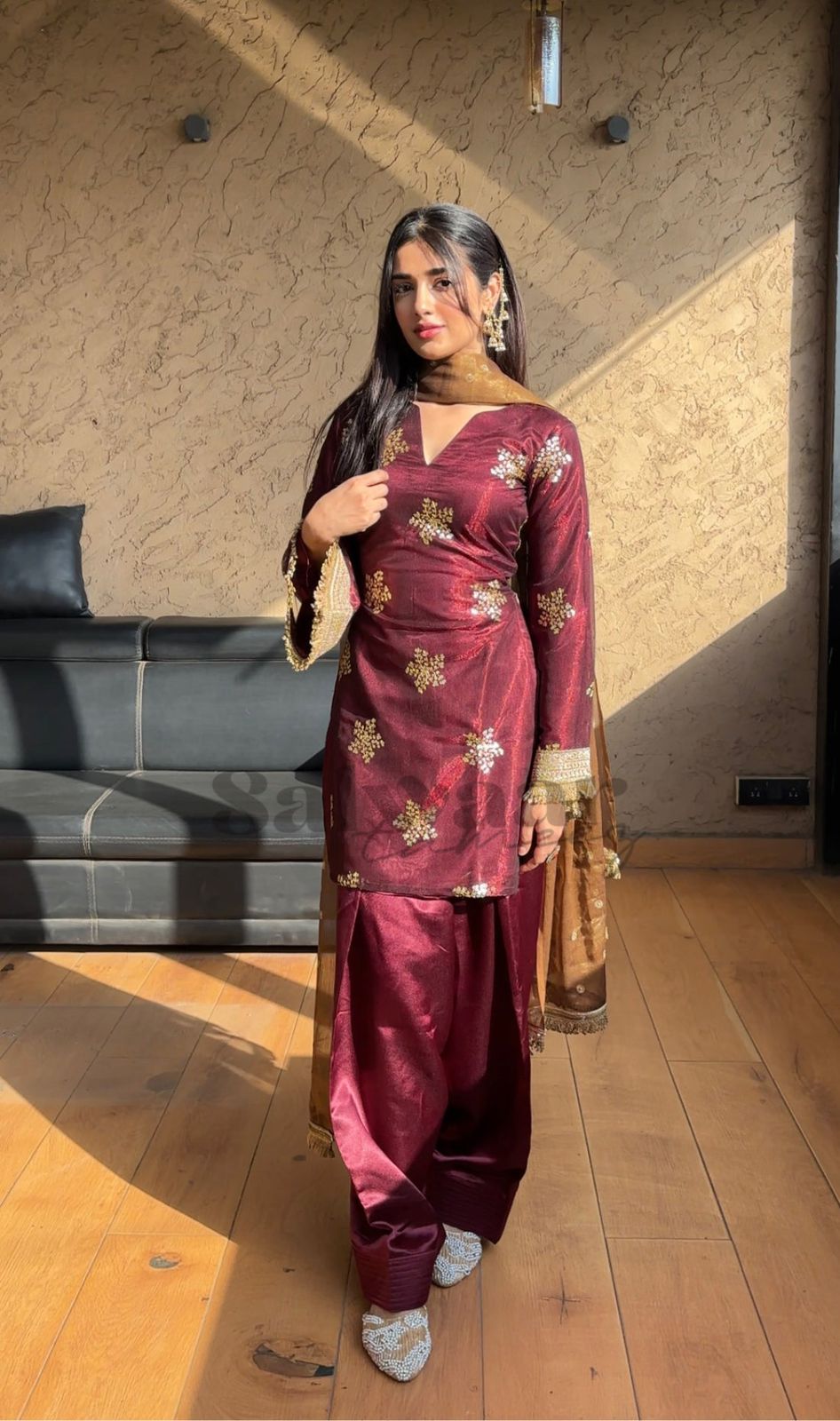 Noore Luxe – Natural Crepe Silk Elegance Set