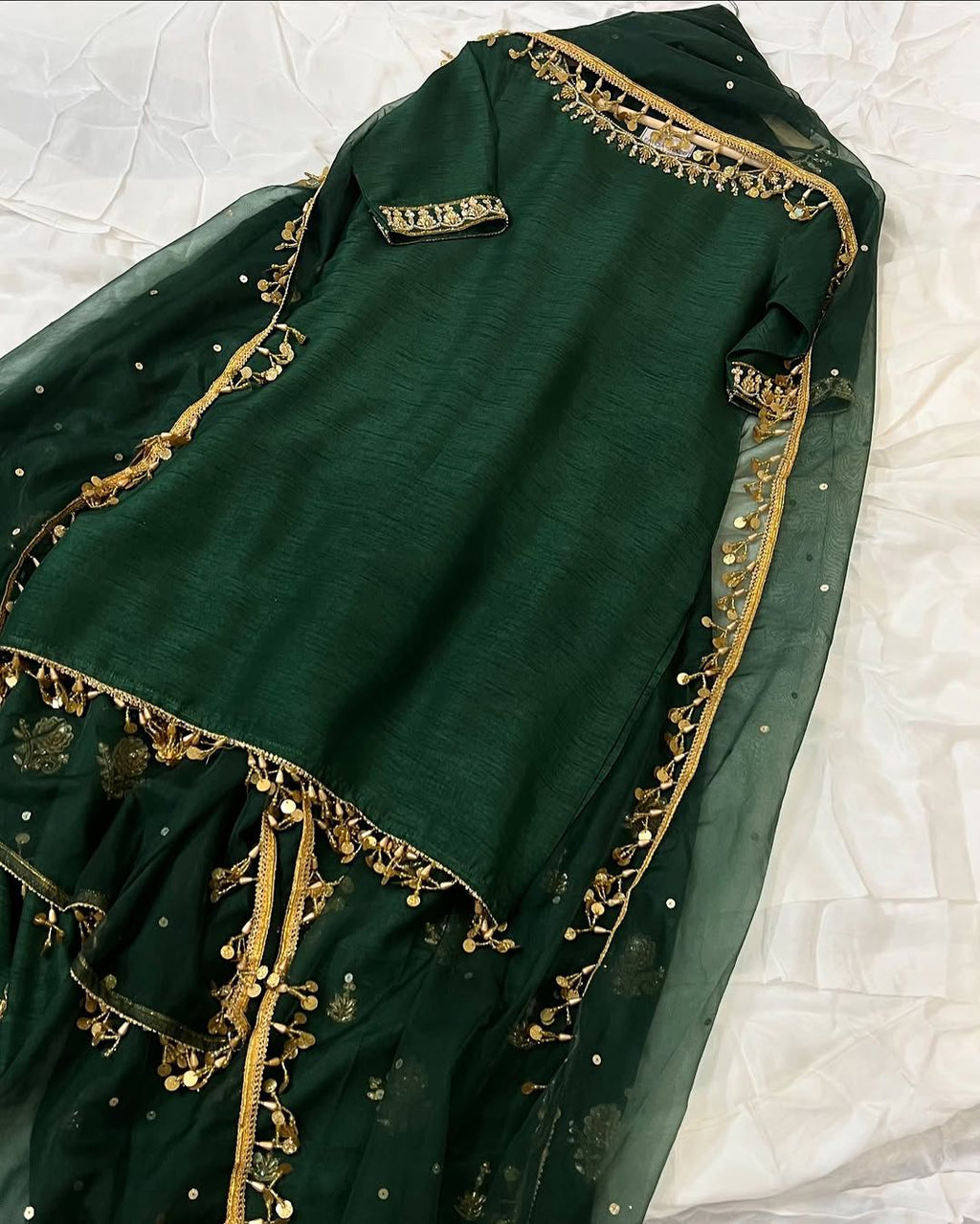 Signature Green Festive Suit from EVAS WARDROBE