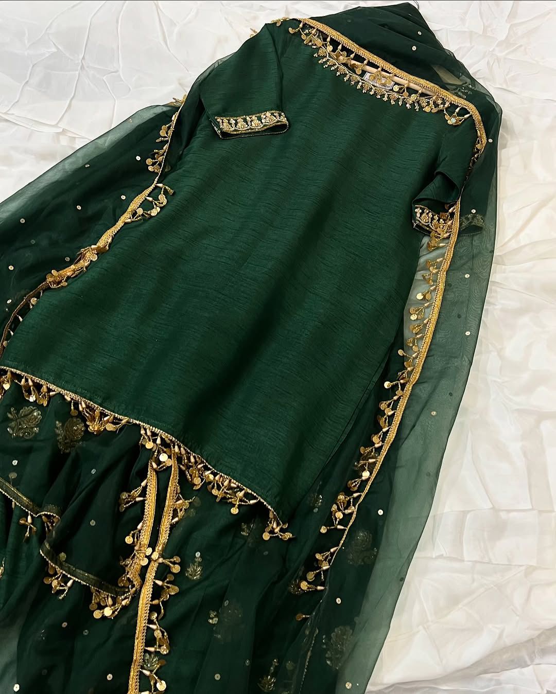 Signature Green Festive Suit from EVAS WARDROBE