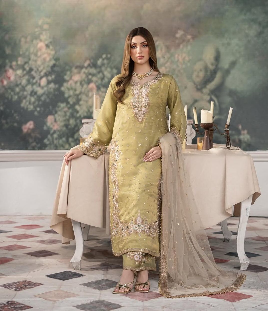 Eid Premium kurti plazo 25410