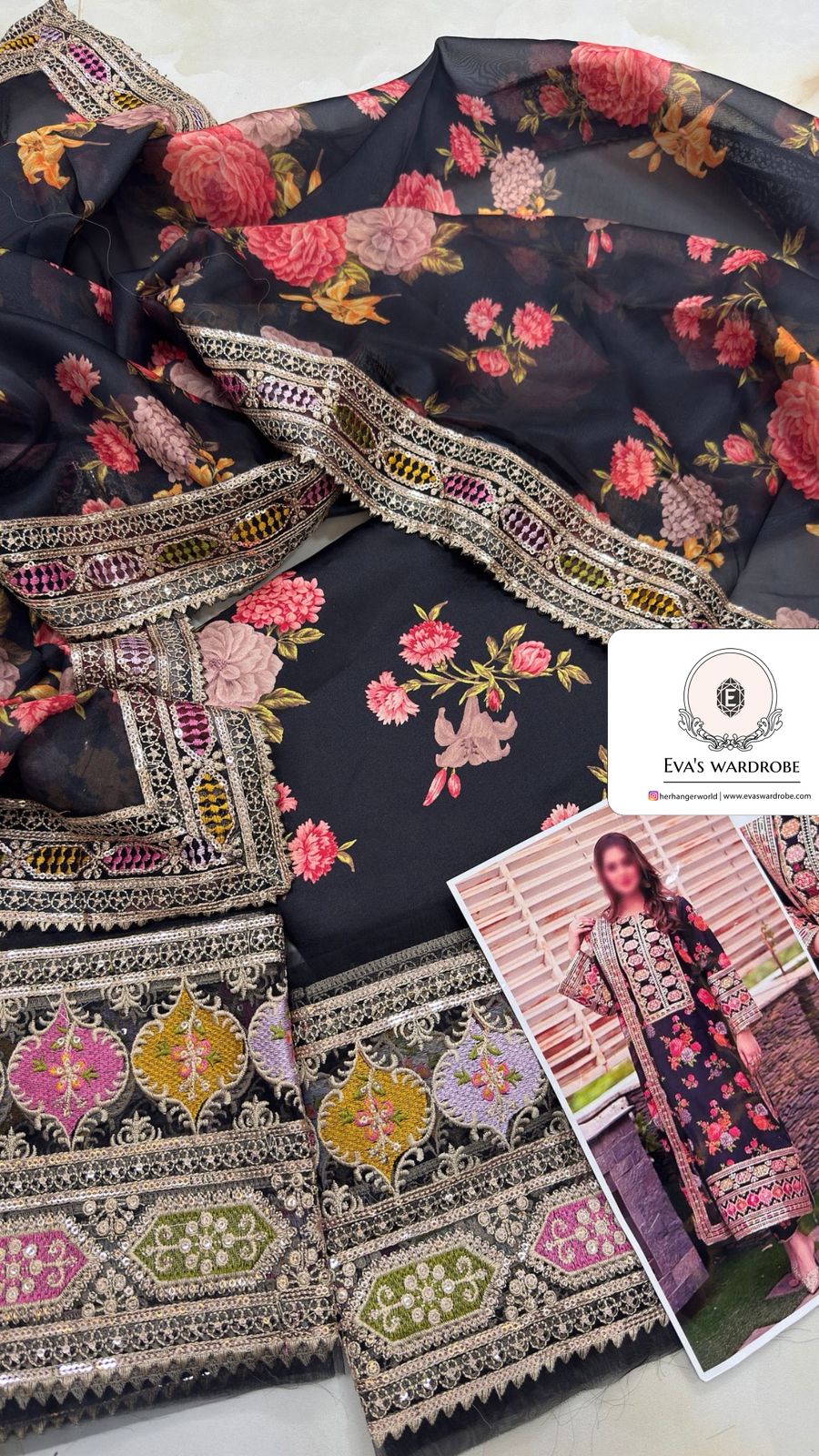 Festive Luxe Chinon Silk Suit