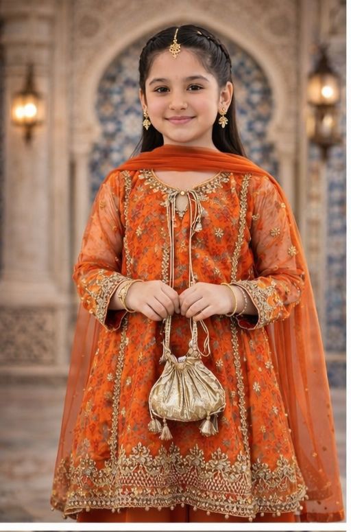 Zarqash Noor Kids Suit
