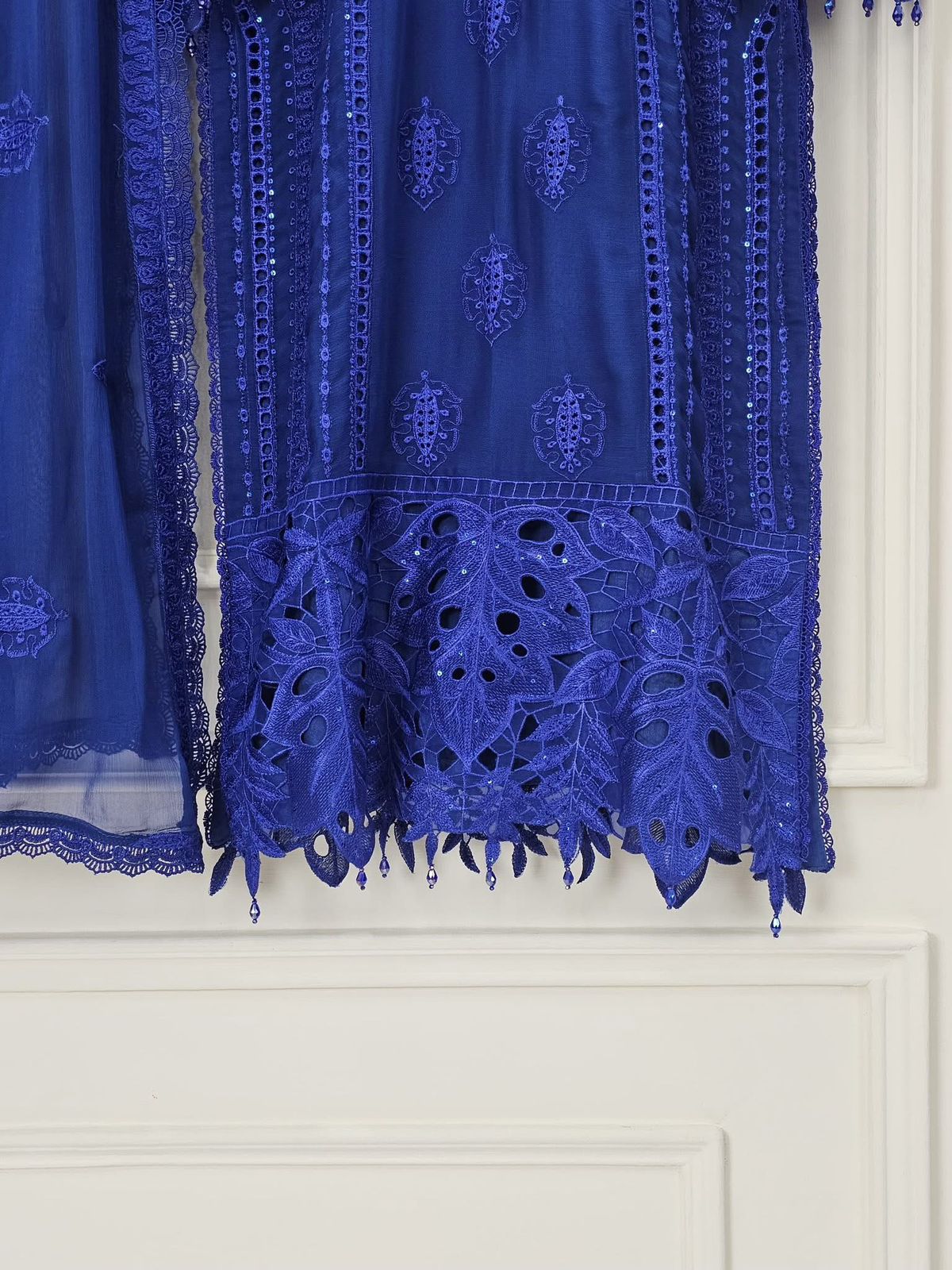 Royal midnight chiffon Chiffon Ensemble 1791