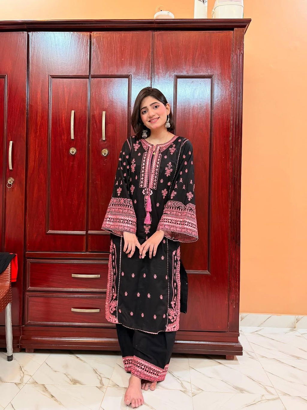 Perfect Eid cotton outfit that looks elegant and feels comfortable 1324