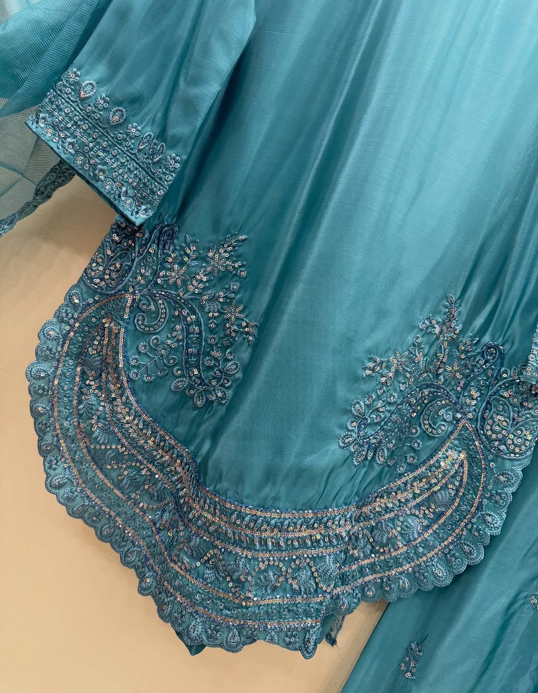 Premium Farshi Plazzo Suit Set 1639