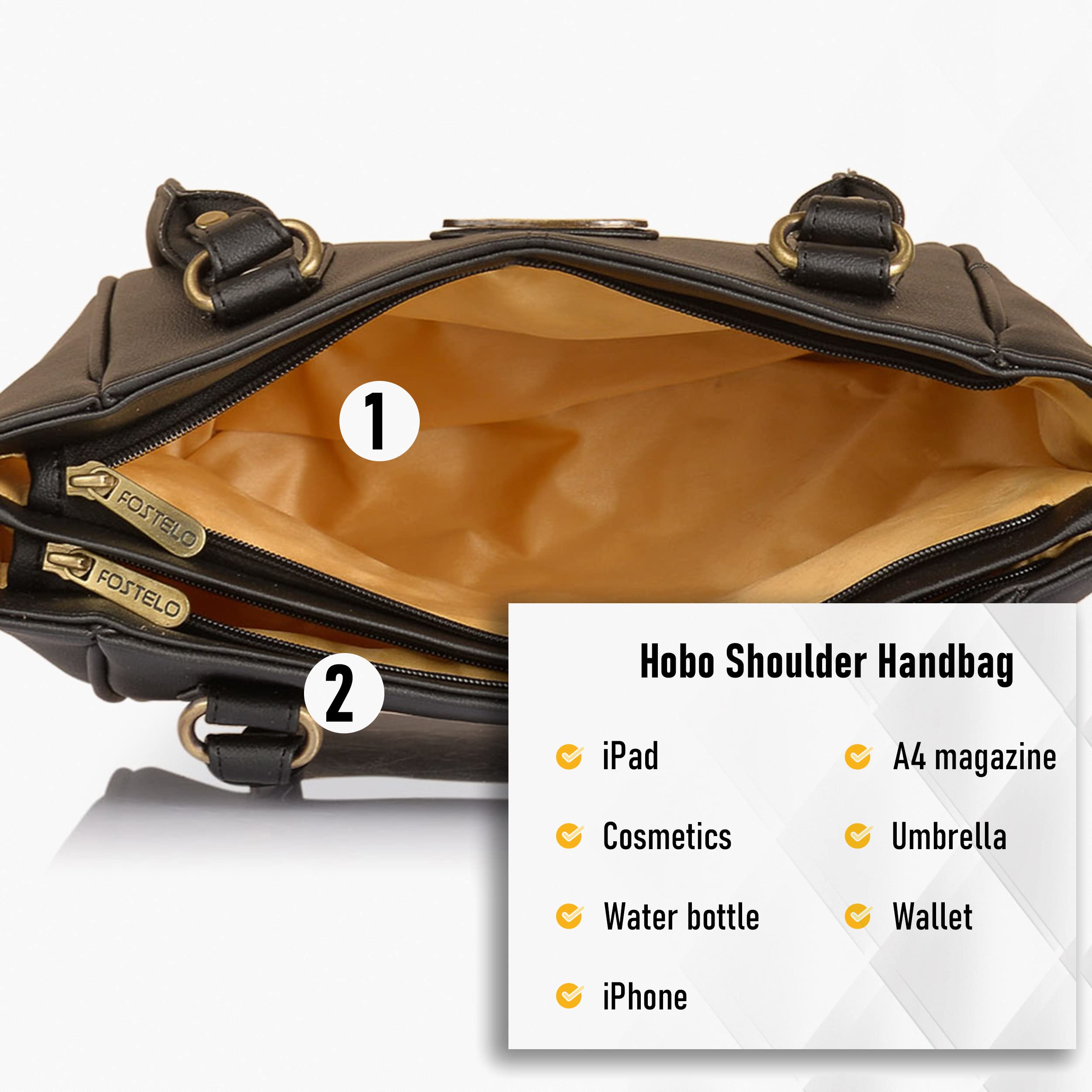 Women's Croatia Faux Leather Handbag (Medium)