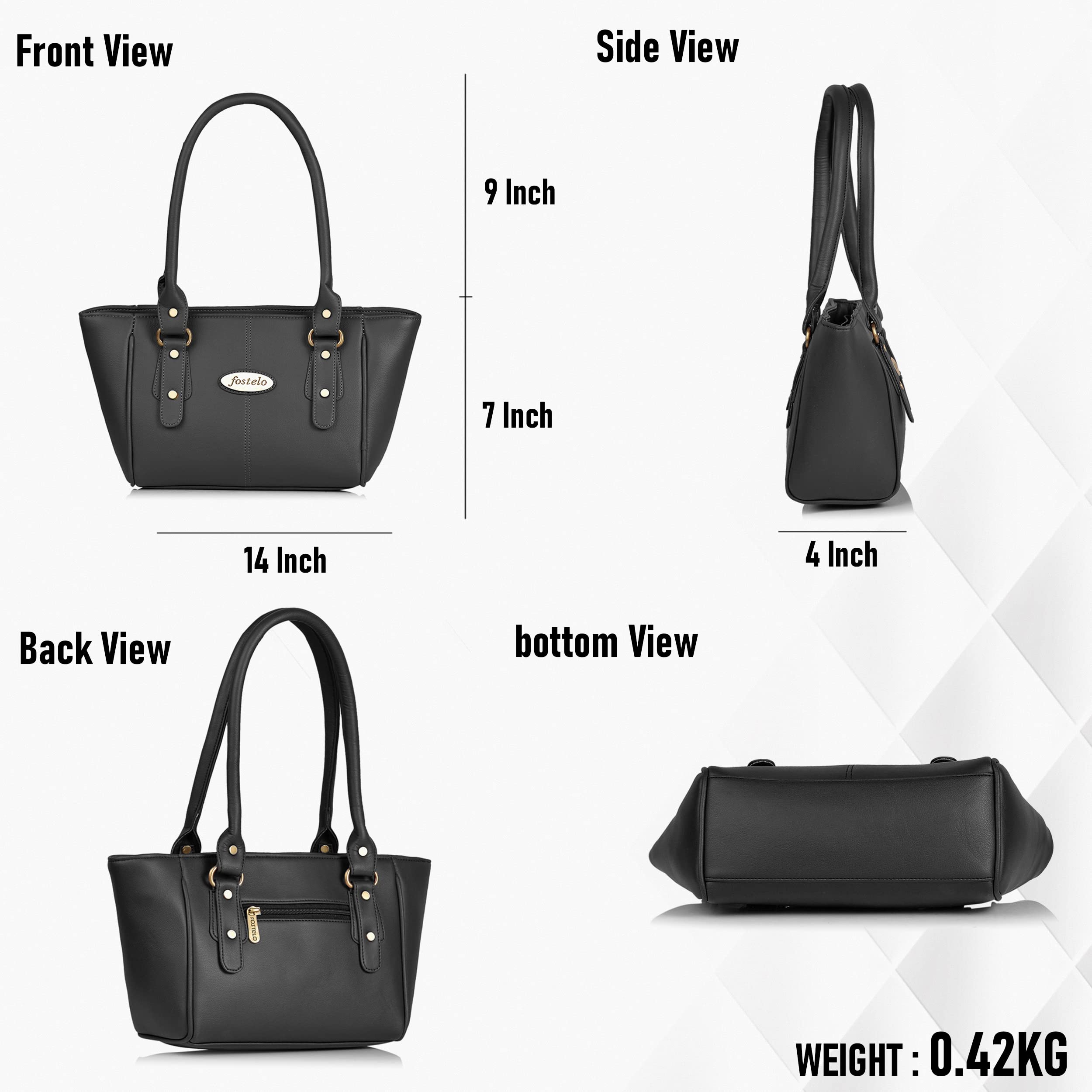 Women's Croatia Faux Leather Handbag (Medium)