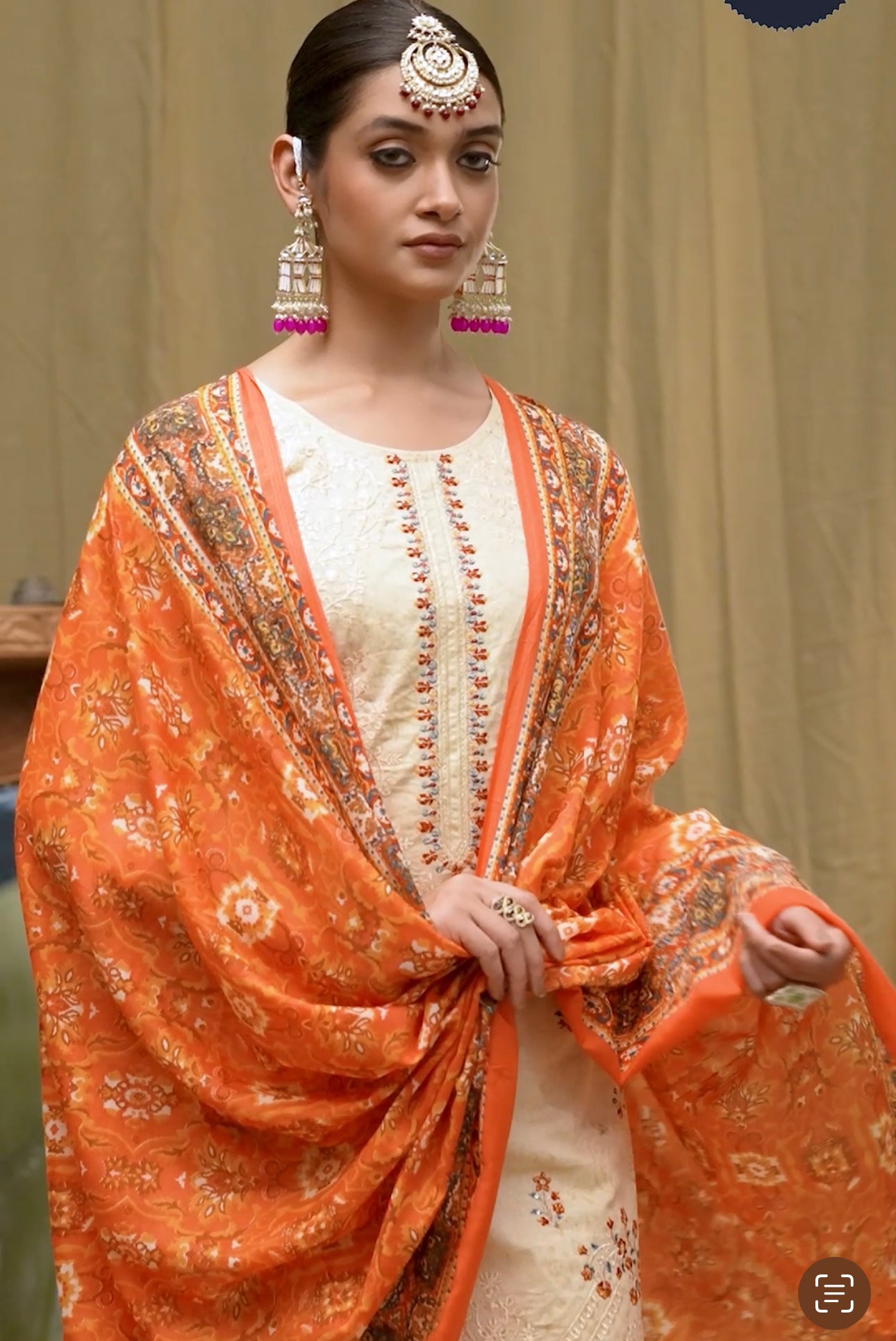 EVAS SAHNAZ SELF EMBROIDERED COLLECTIONS 11199