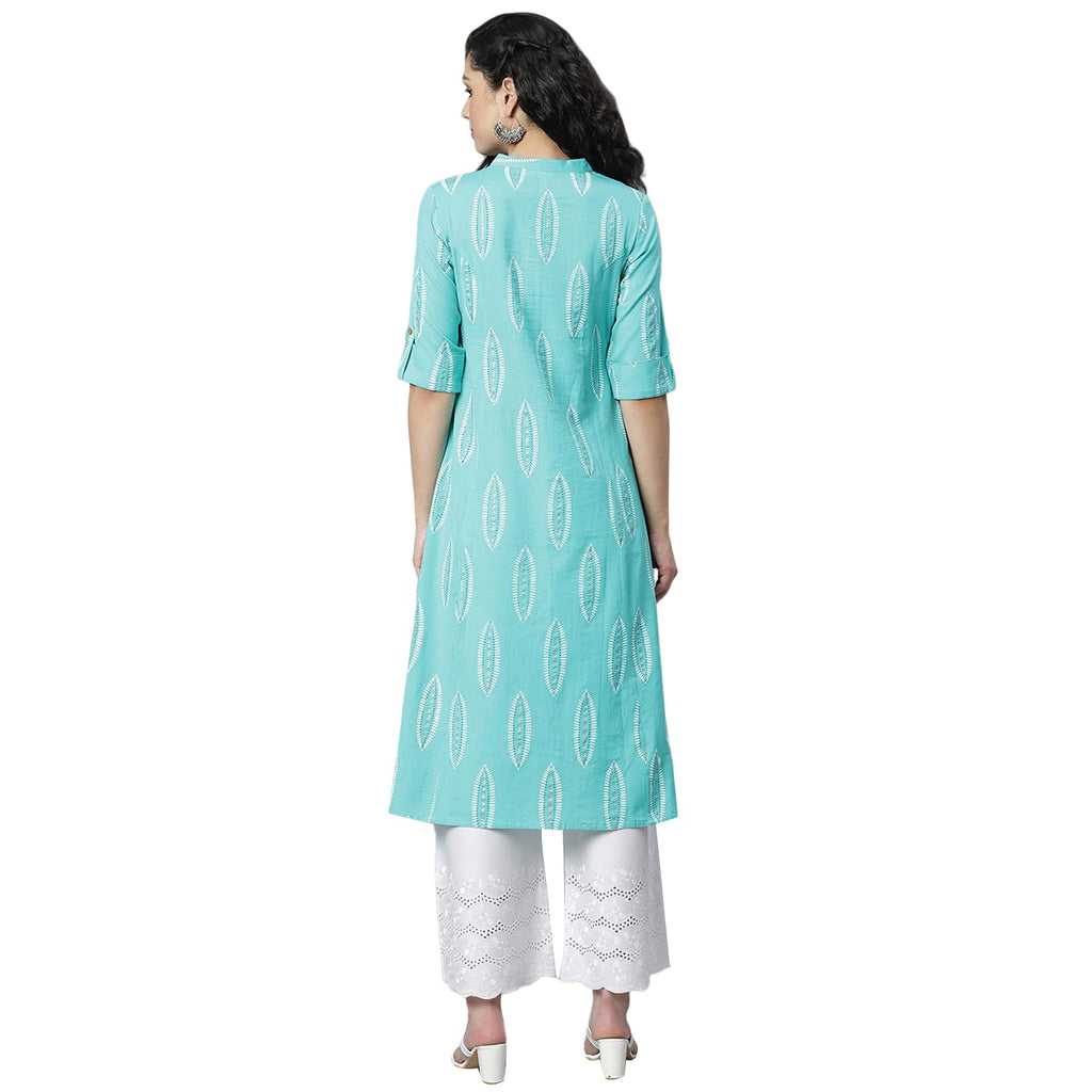 Women's Floral Print Rayon kurta -5XL
