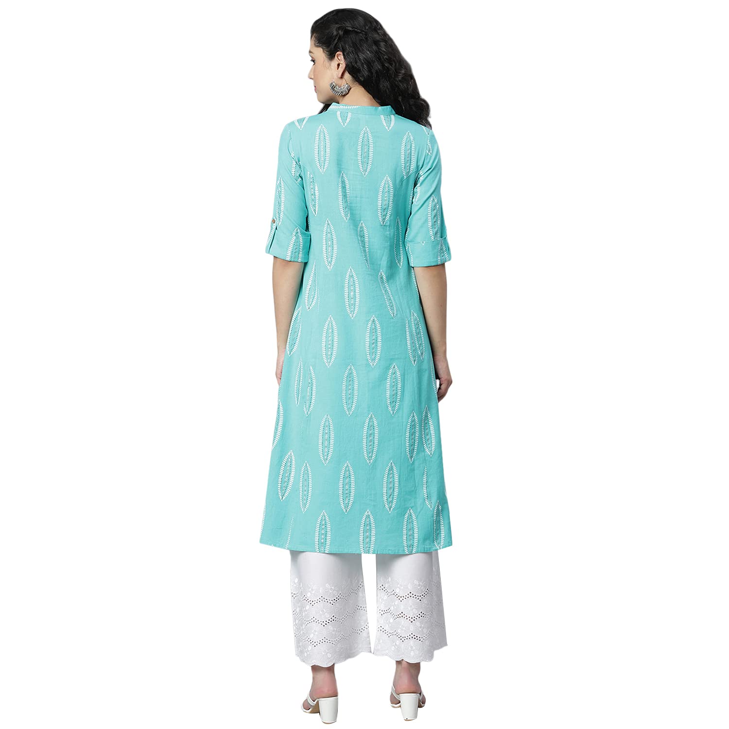 Women's Floral Print Rayon kurta -5XL