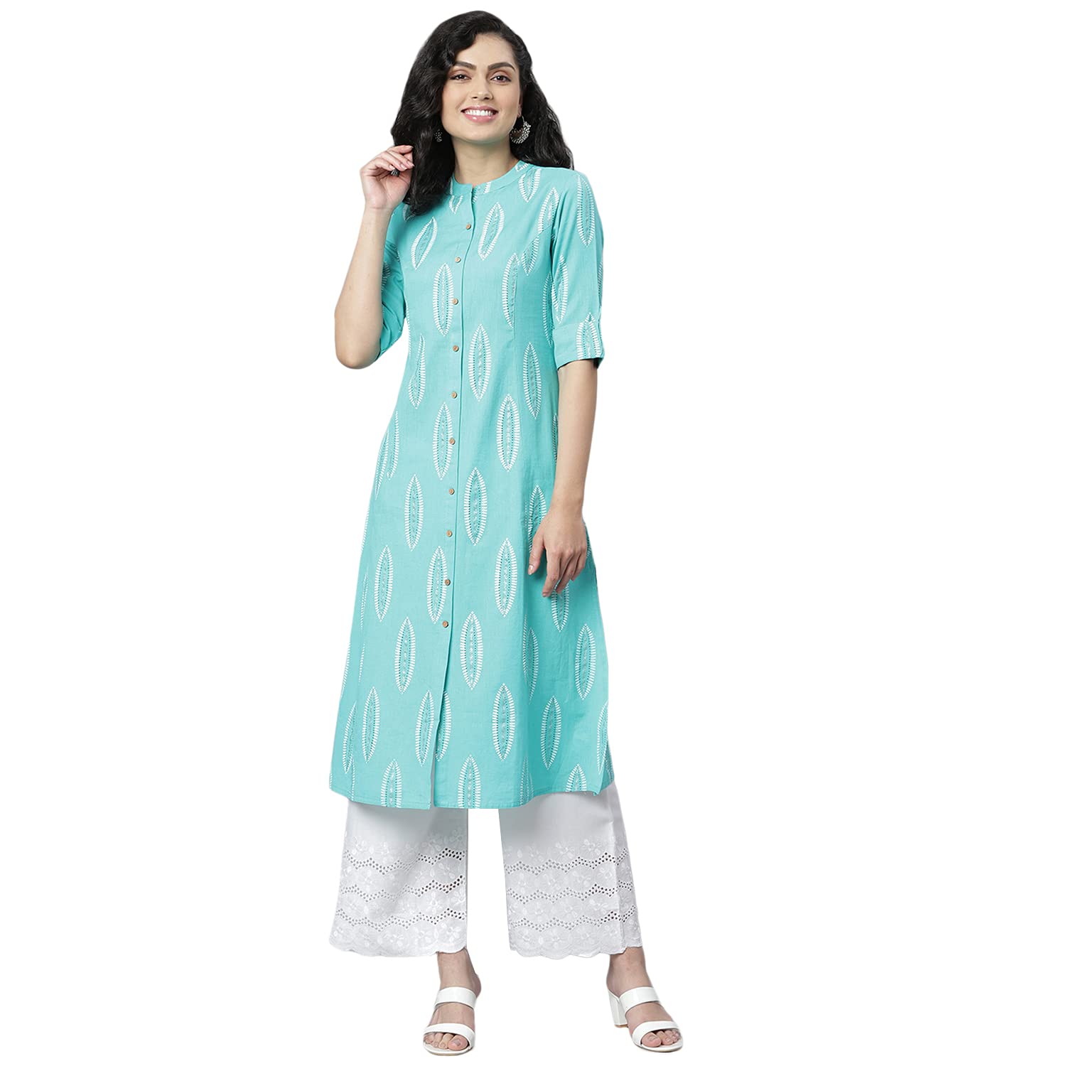 Women's Floral Print Rayon kurta -5XL