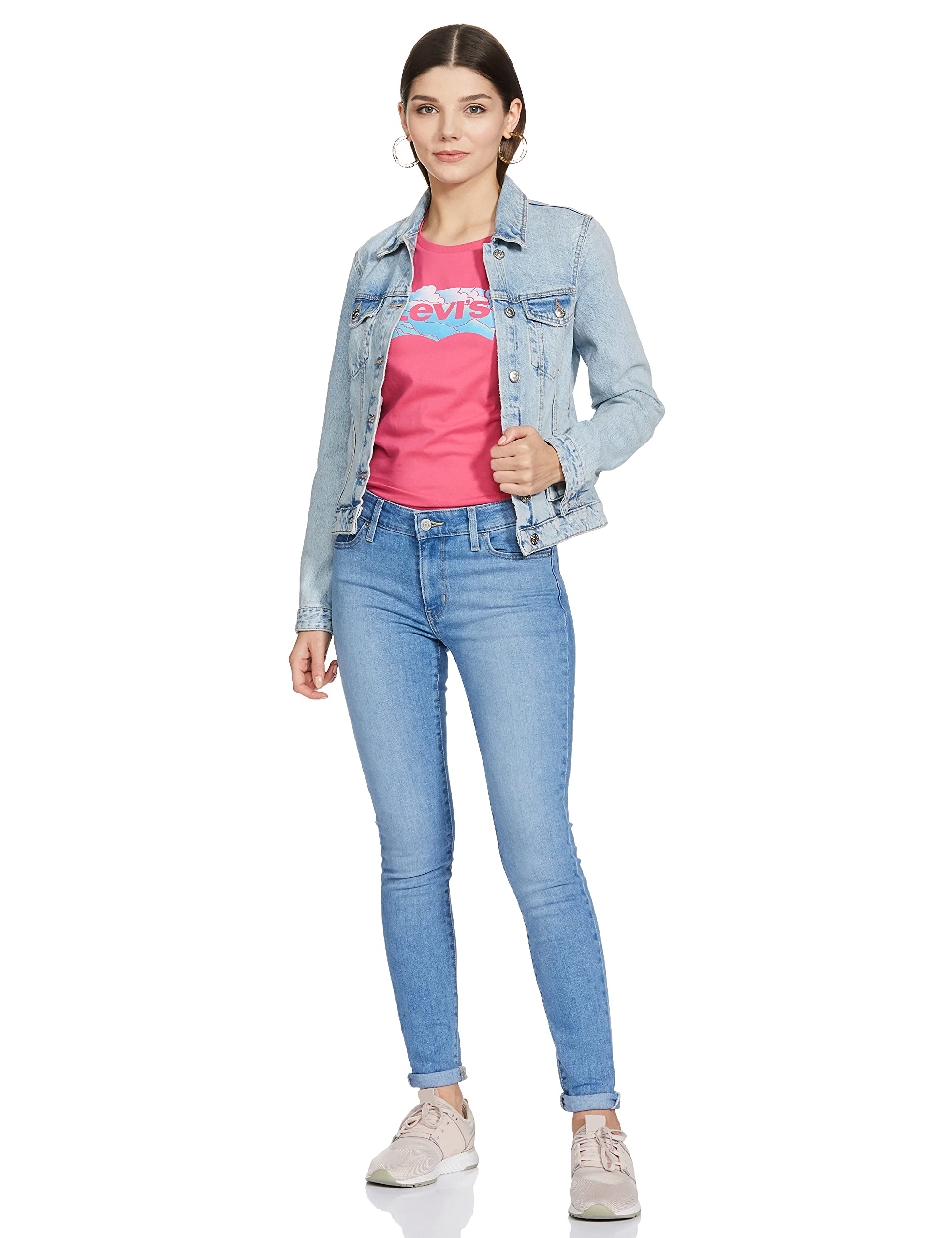 Levi's - Women's Mid Rise  Skiny Fit Jeans