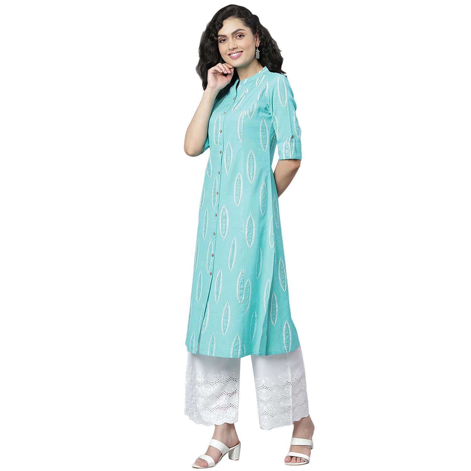 Women's Floral Print Rayon kurta -5XL