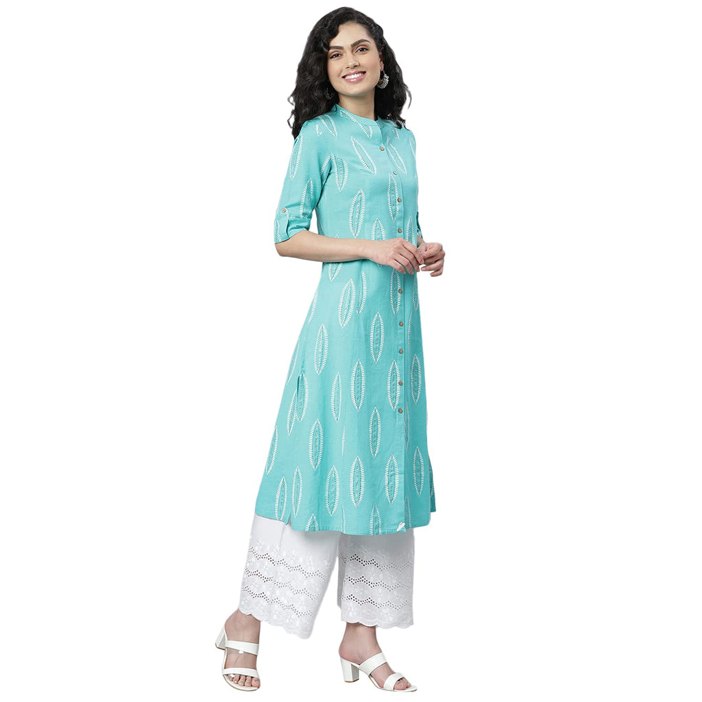 Women's Floral Print Rayon kurta -5XL