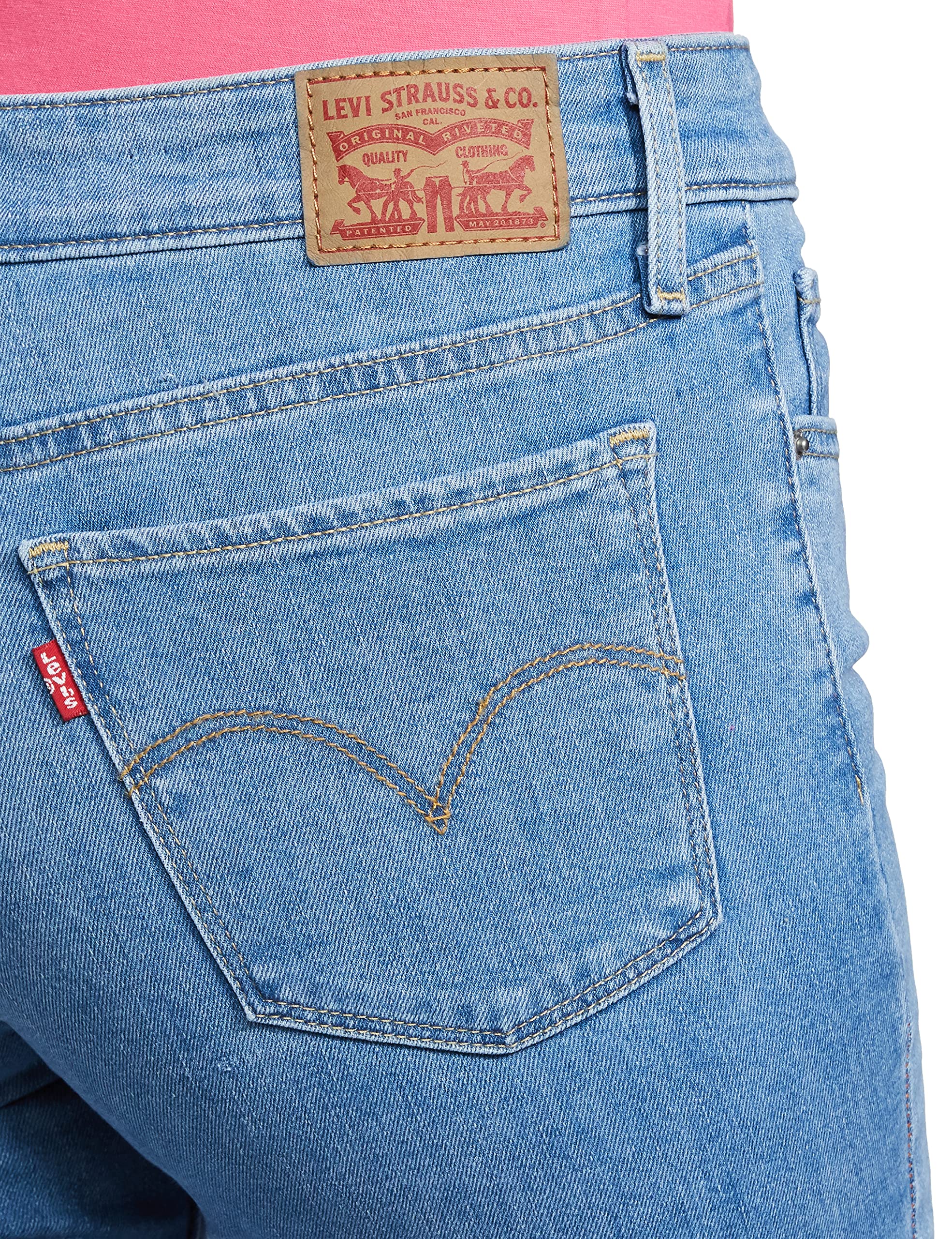 Levi's - Women's Mid Rise  Skiny Fit Jeans