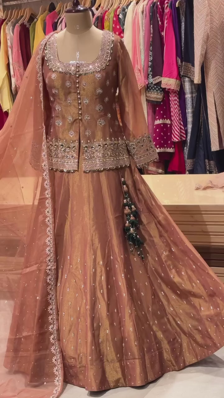 Eid Elegance: Premium Luxurious Bespoke Tailored Suit 20596